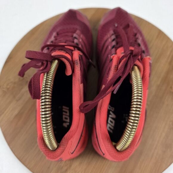 Inov-8 F-Lite 235 V2 Shoes Womens Size 8 Maroon Pink Powerheel Ropetec Training - Picture 9 of 16